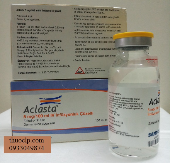 Aclasta Medicine 5mg / 100ml - Aclasta medicine price osteoporosis 1