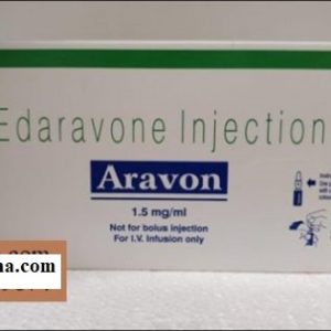 Aravon medicine 1.5 mg/ml Edaravone treatment of lateral arteriosclerosis (ALS)