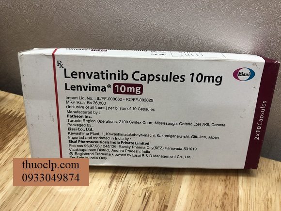 Lenvima 4mg 10mg Lenvatinib antihistamine treatment (3)